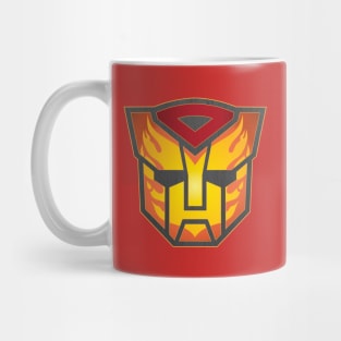 Transformers Hot Rod / Rodimus Prime G1 Autobot Logo Symbol Mug